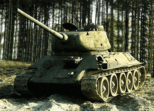 Самый мощный танк - Т-34