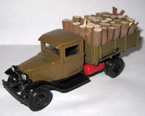 коллекционная модель грузовика ГАЗ